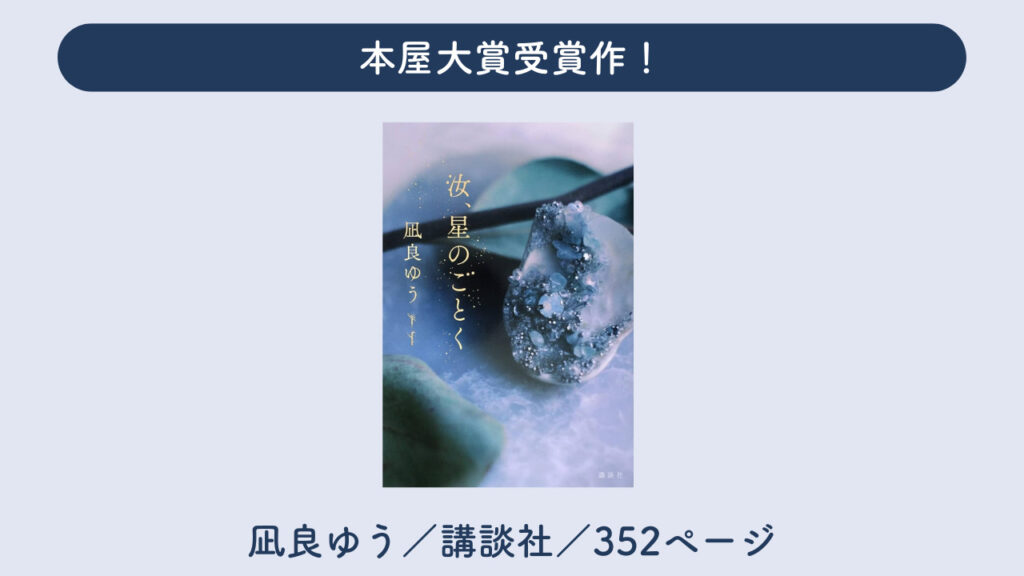 「汝、星のごとく」を解説する画像