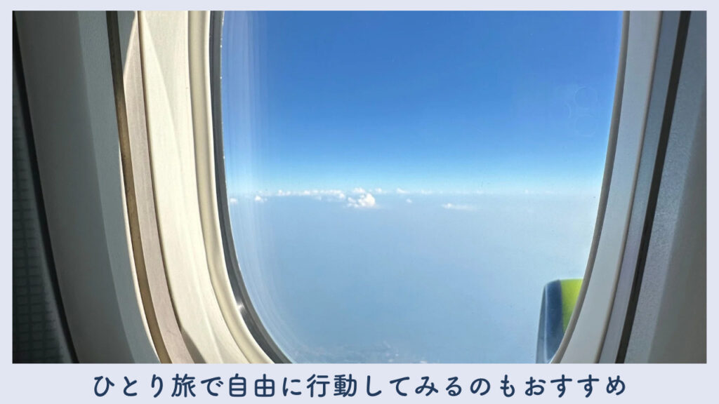 実際の飛行機の窓から見えた景色の画像